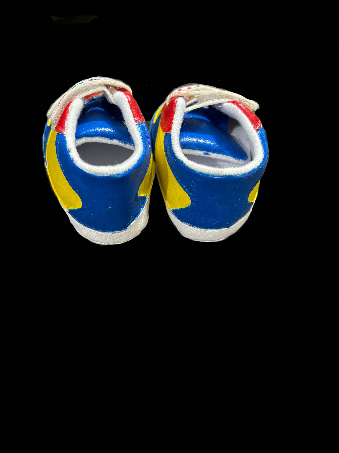 Children’s Custom Hand Painted ABC/123 Shoes - Size 3T