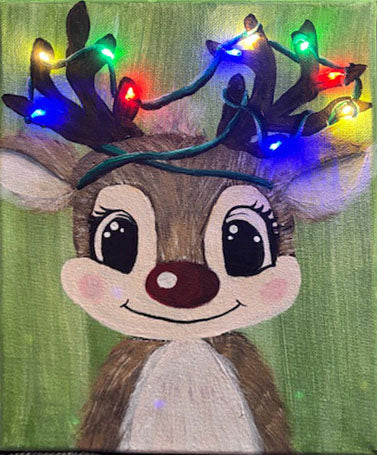 The Reindeer Who Glows