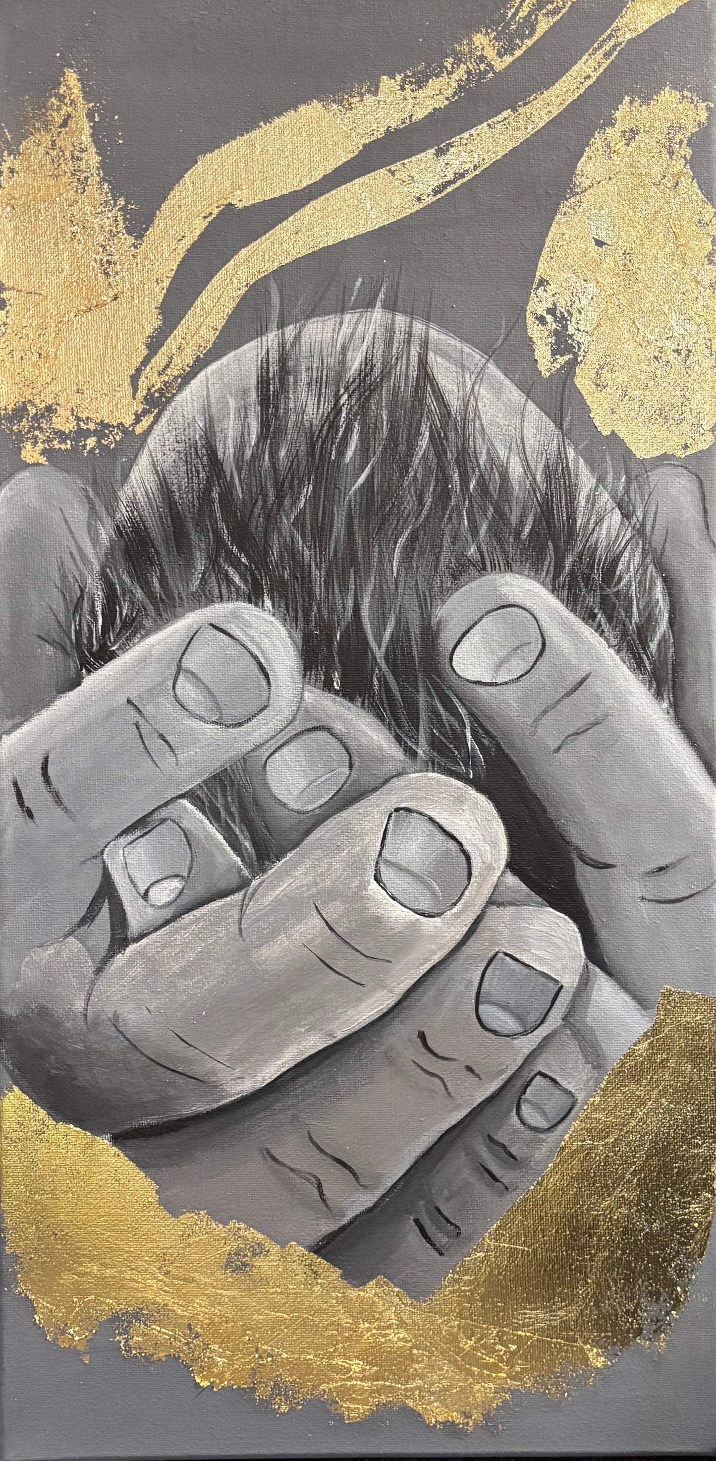 Cradled in His Hands