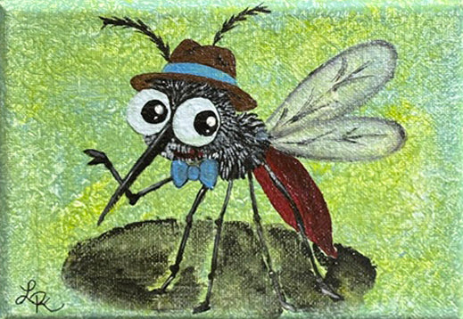 Sir Buzzington, the Mosquito