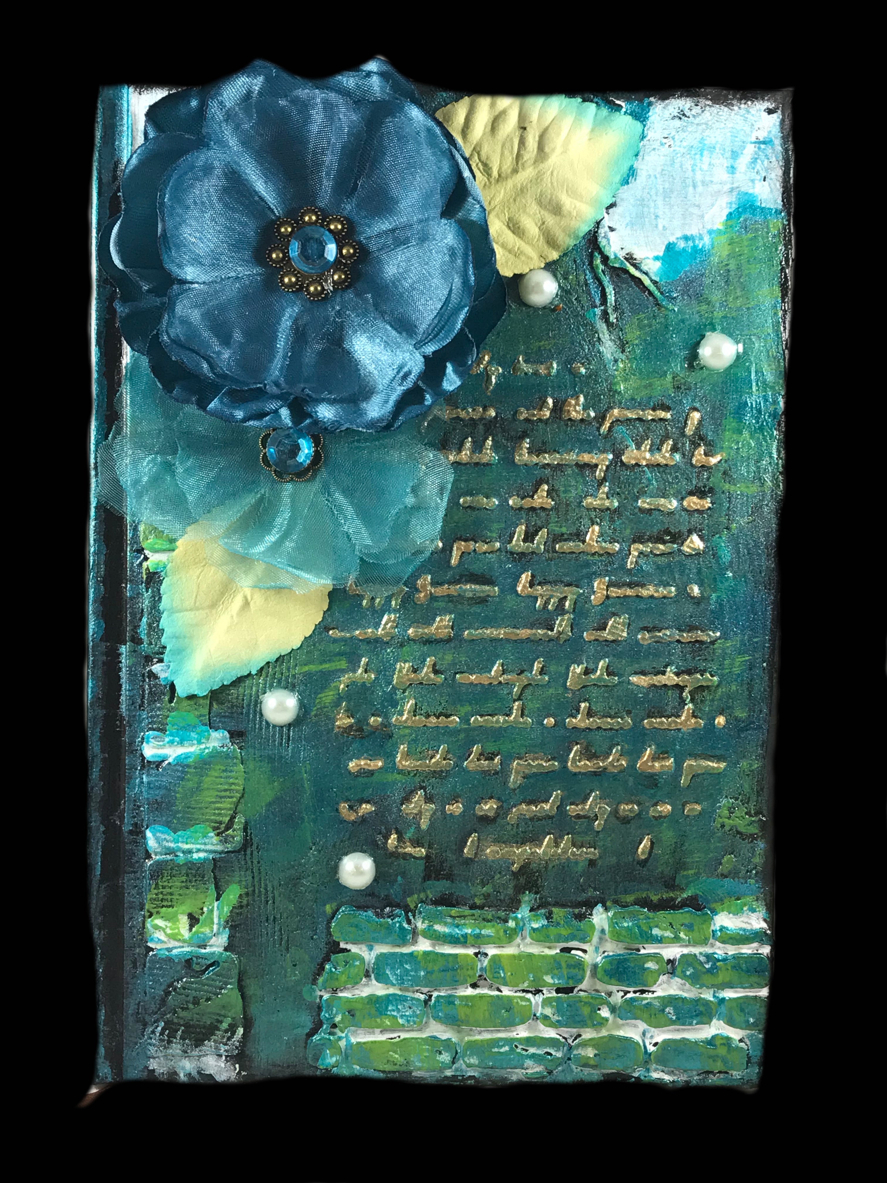 Petals and Poetry: Custom Designed Sketch/Journal Book – LDR Customs