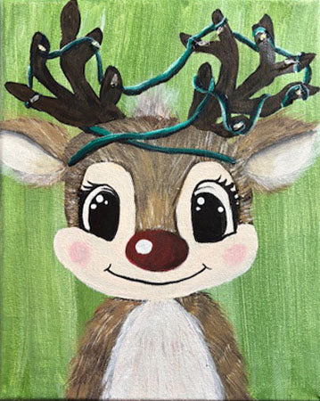 The Reindeer Who Glows