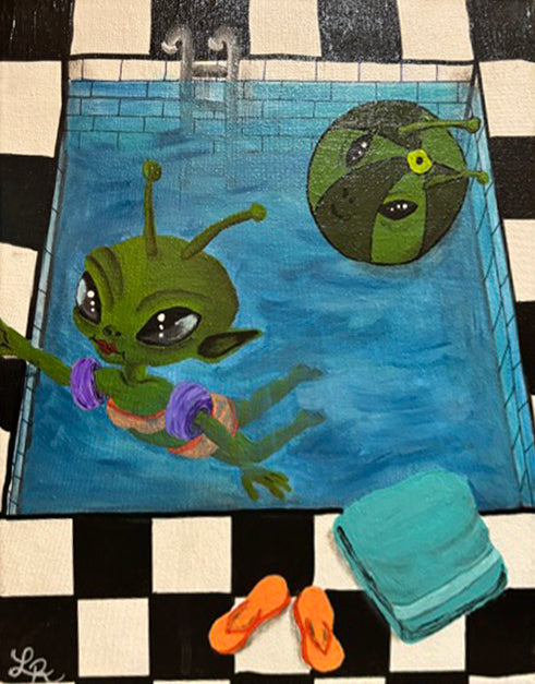 Martian Pool Day