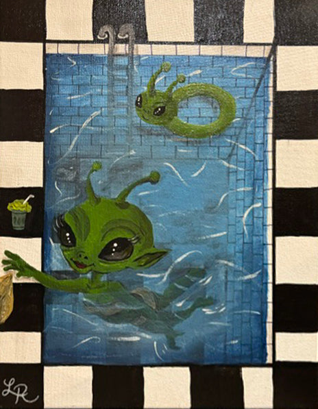 Alien Swim Lesson